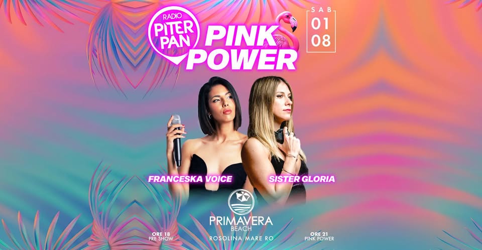 PINK POWER @Primavera Beach - PINK POWER @Primavera Beach - EventiFVG.it