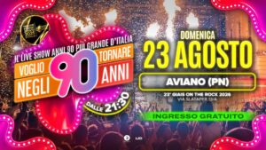 Voglio Tornare Negli Anni 90 ® • Aviano (PN)