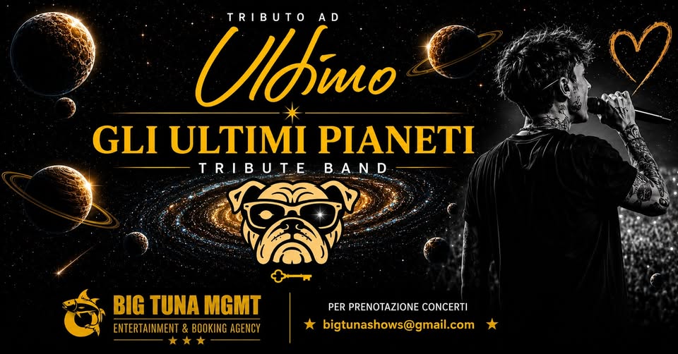 GLI ULTIMI PIANETI - ULTIMO TRIBUTE live@RISTOGRILL CA' FOSSA', SAN DONA' DI PIAVE (VE) - GLI ULTIMI PIANETI - ULTIMO TRIBUTE live@RISTOGRILL CA' FOSSA', SAN DONA' DI PIAVE (VE) - EventiFVG.it