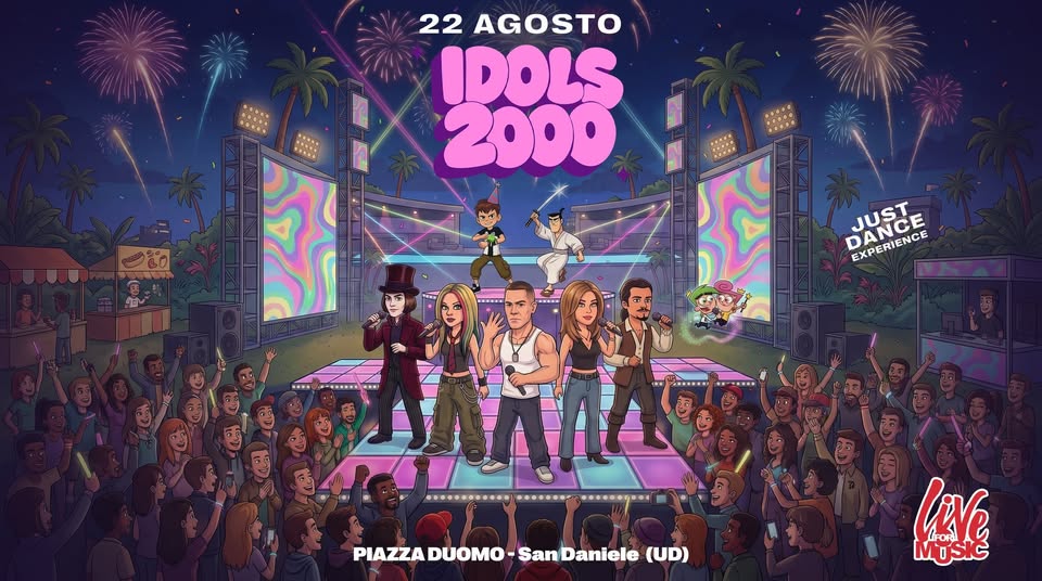 🎤✨ IDOLS 2000 – San Daniele del Friuli, Udine✨🎤 - EventiFVG.it