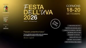 FESTA DELL’UVA CORMÒNS • 18-20 Settembre #FEU26