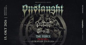 Koncert ONSLAUGHT, The Prophecy 23, Toranaga UK ๐ธ๐ถ