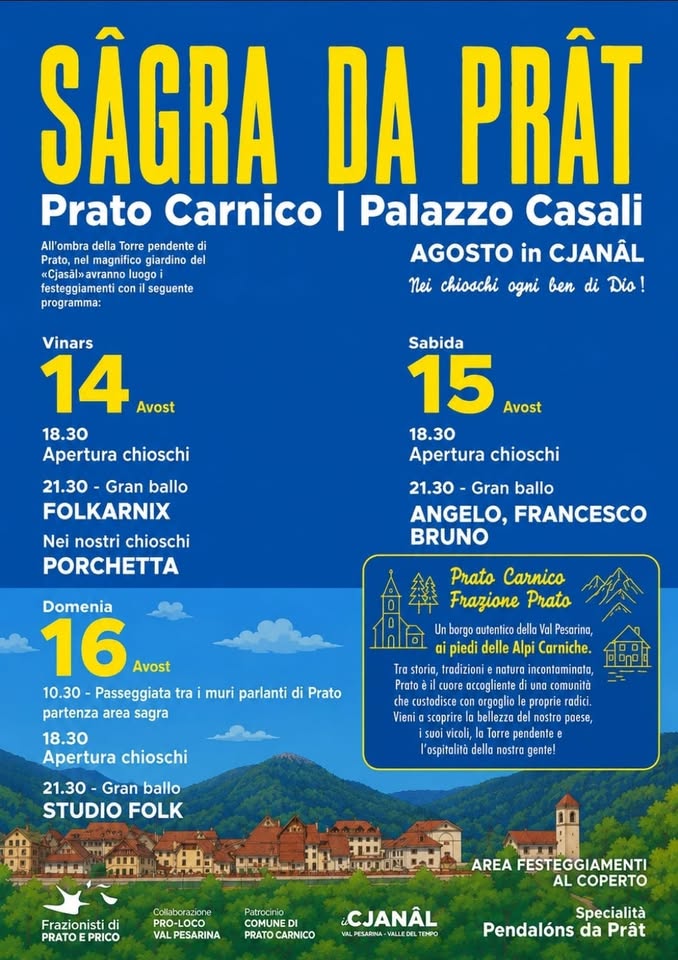 Sâgra da Prât 2026 - Sâgra da Prât 2026 - EventiFVG.it