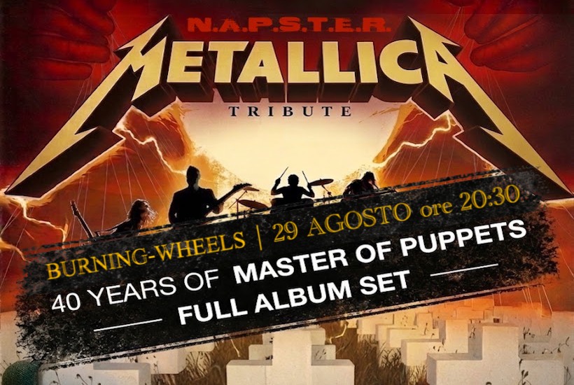 Napster – Metallica tribute Live at Burning-Wheels - EventiFVG.it