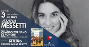 Giada MESSETTI // Quando tornano le rondini.
