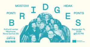 Bridges, večjezični impro šov na Mostovni