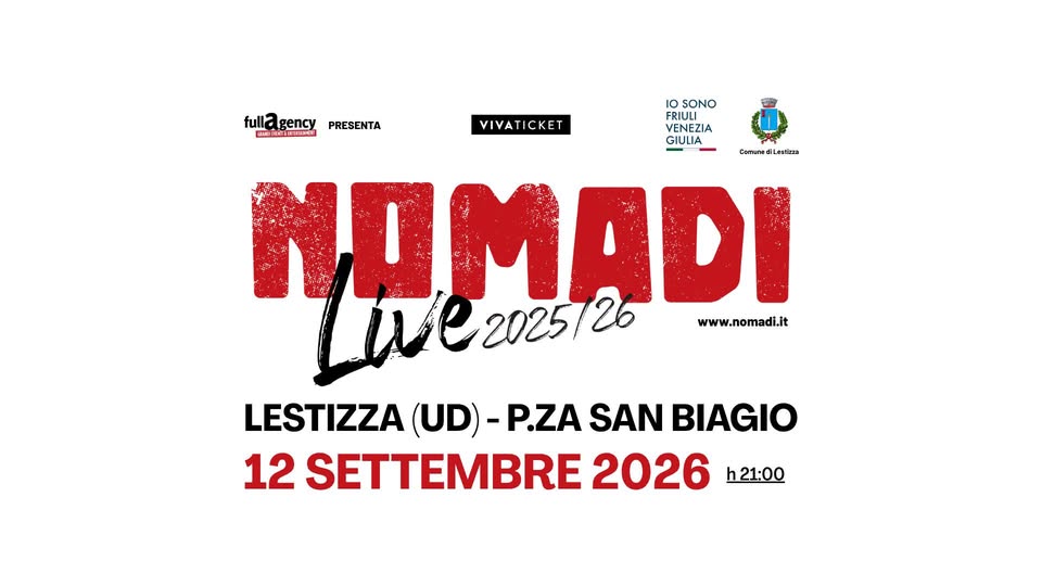 NOMADI in concerto a Lestizza (UD) - EventiFVG.it