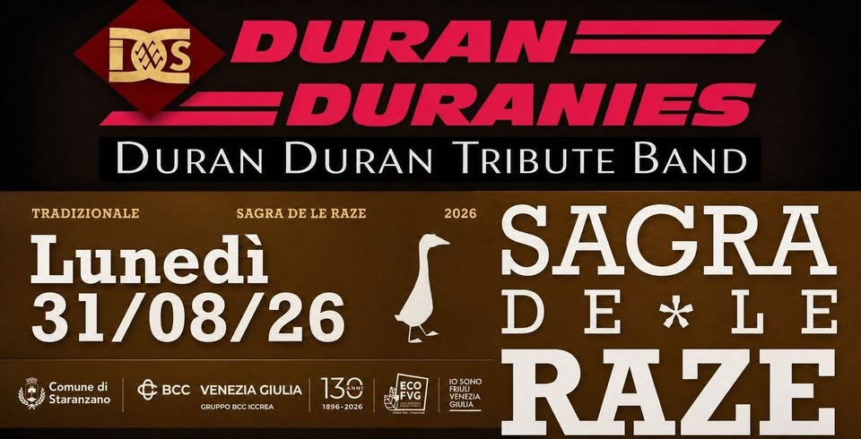 DURAN DURANIES - DURAN DURANIES - EventiFVG.it