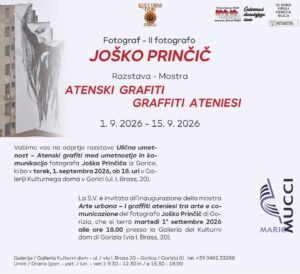 Joško Prinčič: ATENSKI GRAFITI – razstava/mostra
