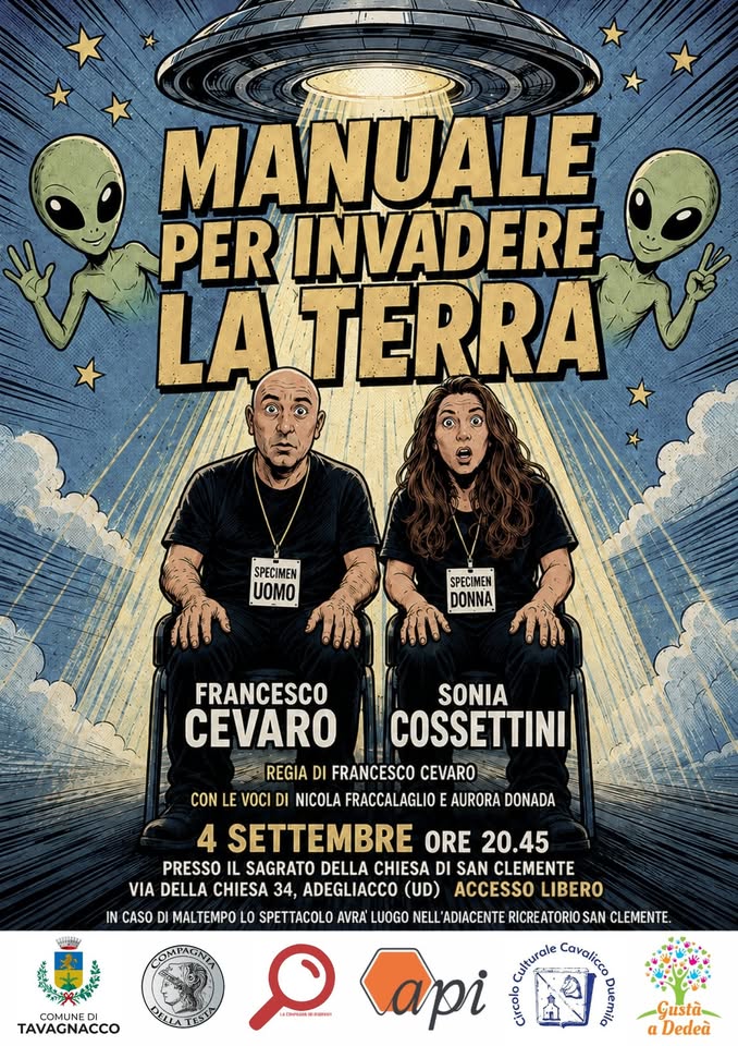Manuale per invadere la Terra - Manuale per invadere la Terra - EventiFVG.it