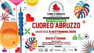 ❤️ CUORE D’ABRUZZO ❤️ Martedì 8 Settembre ❤️ FAI SOLO CIÒ CHE TI DICE IL CUORE