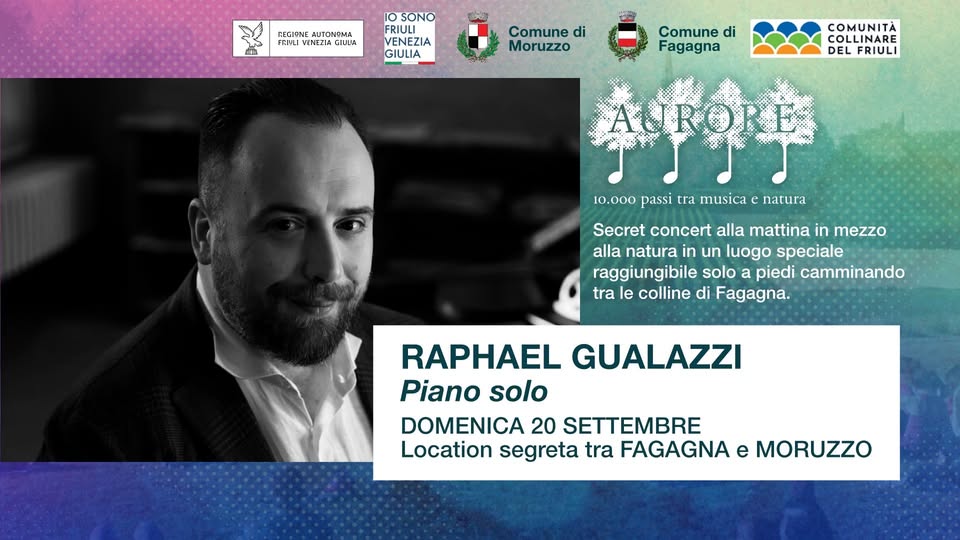 Secret concert: Raphael Gualazzi - piano solo - Secret concert: Raphael Gualazzi - piano solo - EventiFVG.it