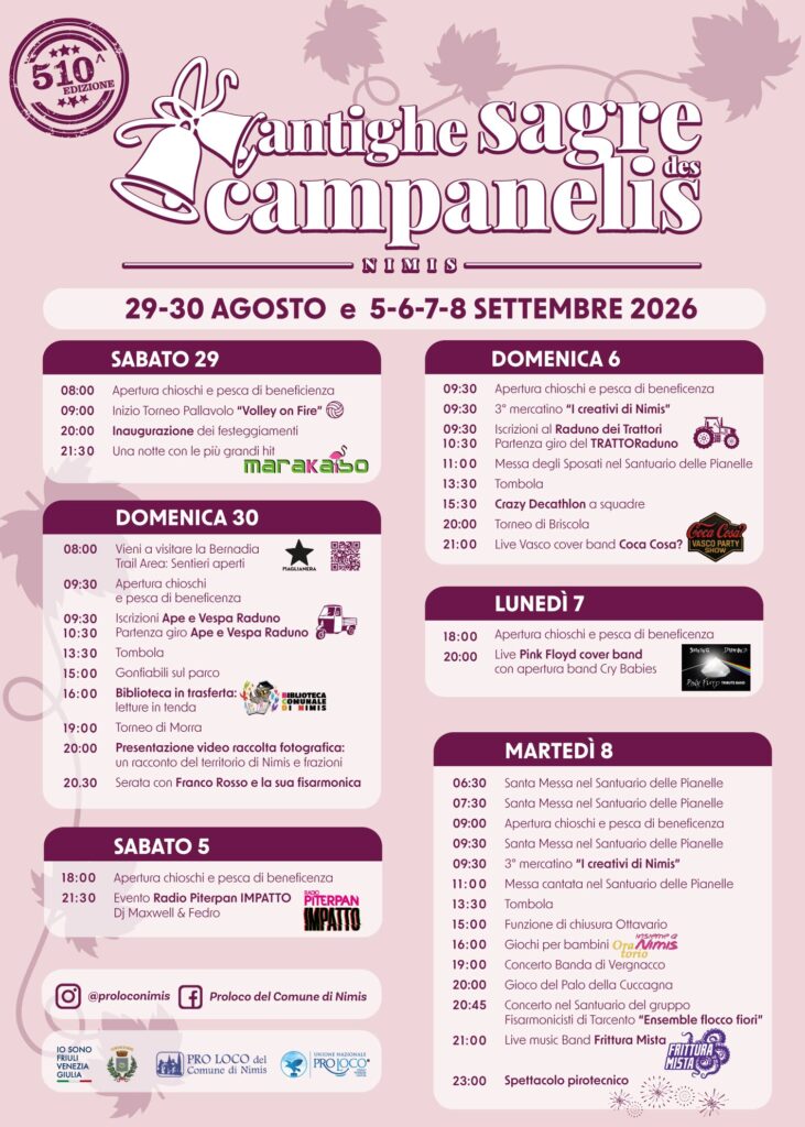 Antighe Sagre des Campanelis - 510ª edizione - Antighe Sagre des Campanelis