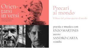 Precari al mondo. Presentazione della raccolta di Enzo Martines