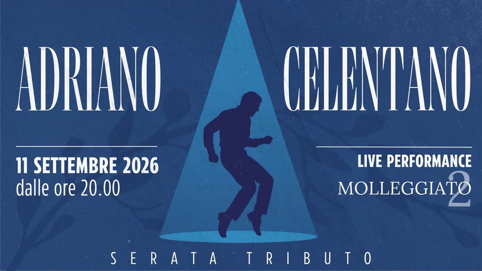 🔥 ADRIANO CELENTANO SERATA TRIBUTO - Live al PLAN DI PALUZ 😎 - EventiFVG.it
