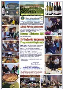 26ª FESTA DELLA VENDEMMIA