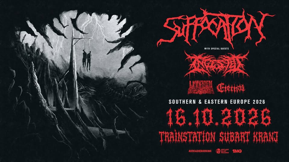 SUFFOCATION (USA) + special guests | Kranj | 16.10.2026 - EventiFVG.it