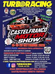 1°CASTELFRANCO MOTOR SHOW 18-19-20 SETTEMBRE 2026