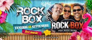 🎸 ROCK BOX LIVE | VENERDÌ 18 SETTEMBRE ⚡