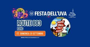 🎸 ROUTE 883 | Tributo 883 & Max Pezzali | Gran Finale 53ª Festa dell’Uva 2026