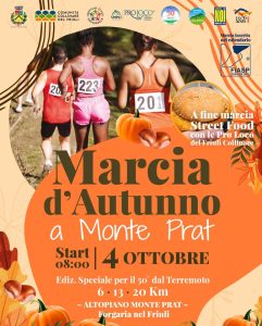MARCIA D’AUTUNNO A MONTE PRAT • Ediz. Speciale 50° dal Terremoto