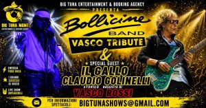 BOLLICINE – VASCO ROSSI TRIBUTE + IL GALLO CLAUDIO GOLINELLI live @PIZZERIA DA MICHELE, SILEA (TV)