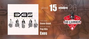 Live Music: Giovedì 15 Ottobre “EXES” Party Band