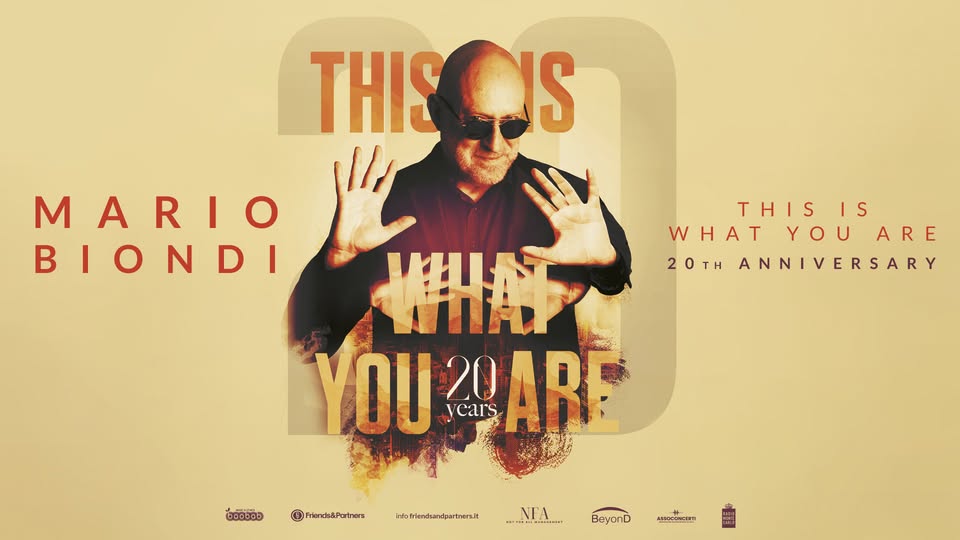 THIS IS WHAT YOU ARE (20th Anniversary) - VERONA - THIS IS WHAT YOU ARE (20th Anniversary) - VERONA - EventiFVG.it