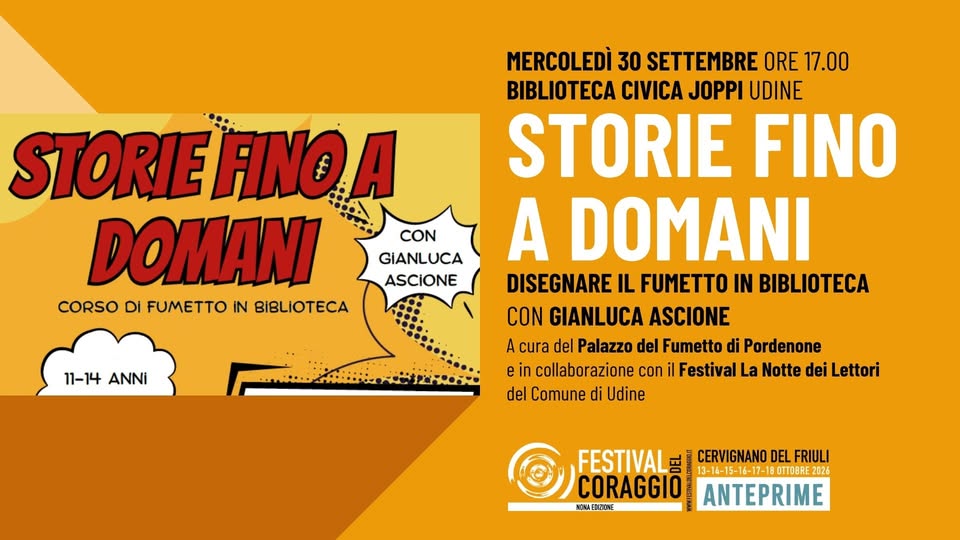 Storie fino a domani | ANTEPRIMA Festival del Coraggio 2026