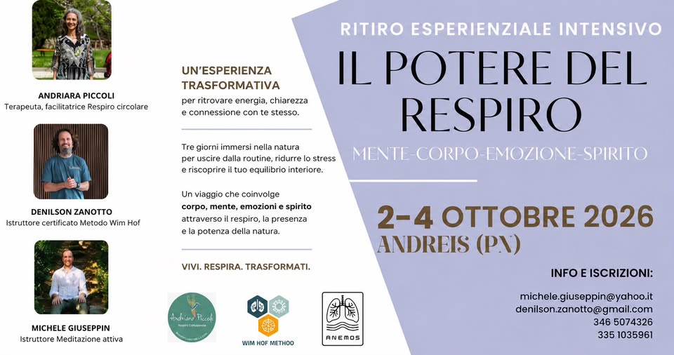 Il potere del respiro IV - Il potere del respiro IV - EventiFVG.it