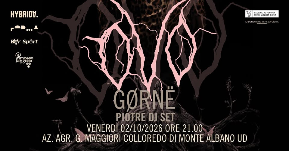 OvO | Gørnë | Piotre dj set - OvO | Gørnë | Piotre dj set - EventiFVG.it