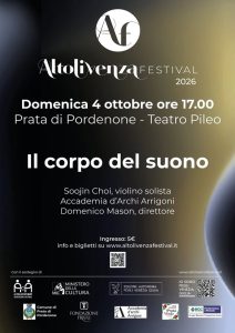 A Prata Altoliventina presenta Il corpo del suono Musiche di Mozart, Čajkovskijy, Ravel