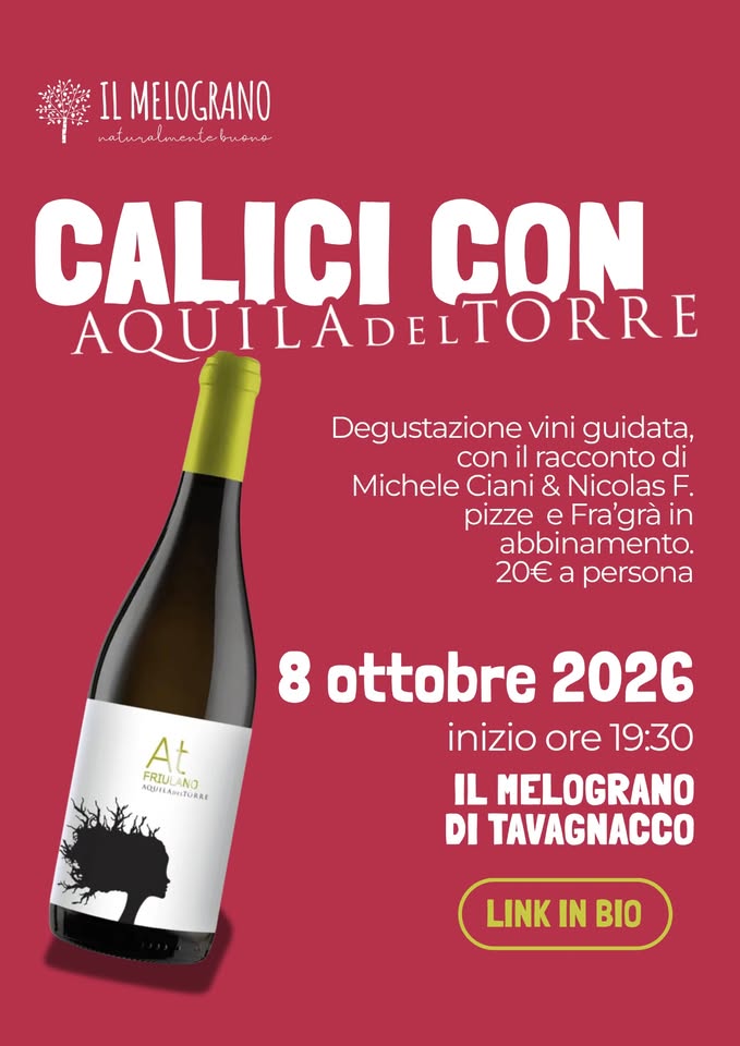 Calici con Aquila del Torre - EventiFVG.it