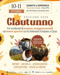 CLAUTUNNO 2026 🍂 La festa d’autunno a Claut (PN) | 10 e 11 ottobre