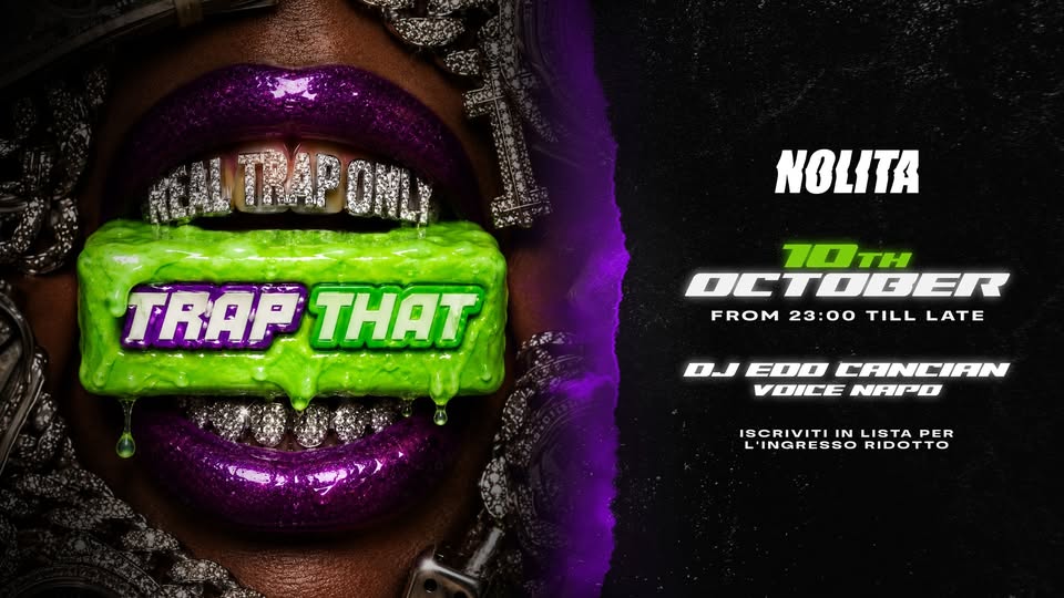 TRAPTHAT 😈 Sabato 10 Ottobre - TRAPTHAT 😈 Sabato 10 Ottobre - EventiFVG.it