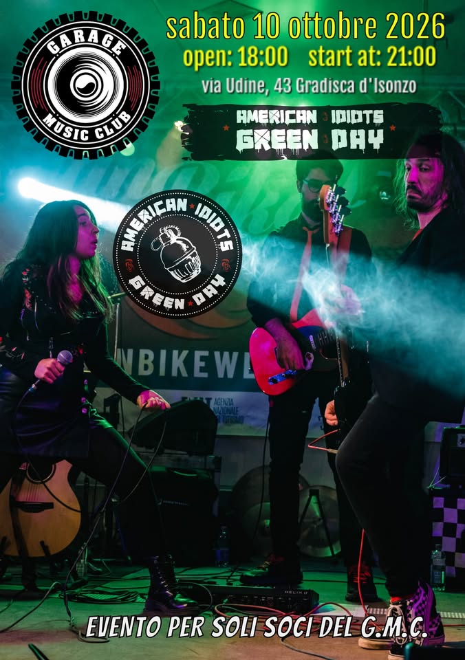 AMERICAN IDIOTS - GREEN DAY Tribute band - AMERICAN IDIOTS - GREEN DAY Tribute band - EventiFVG.it