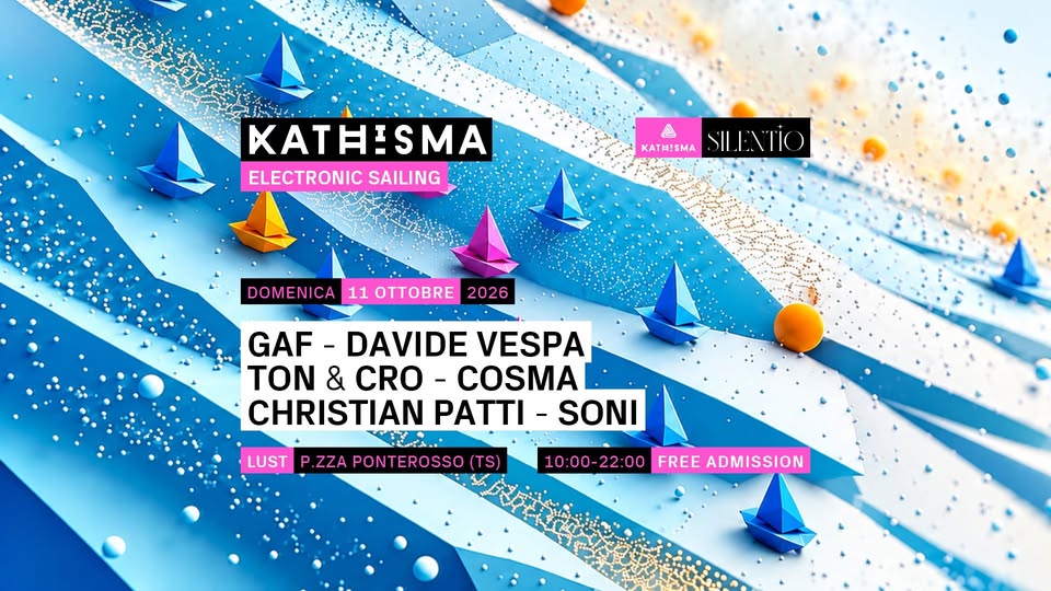 KATHISMA Electronic Sailing - Barcolana 58 - Free Admission - EventiFVG.it