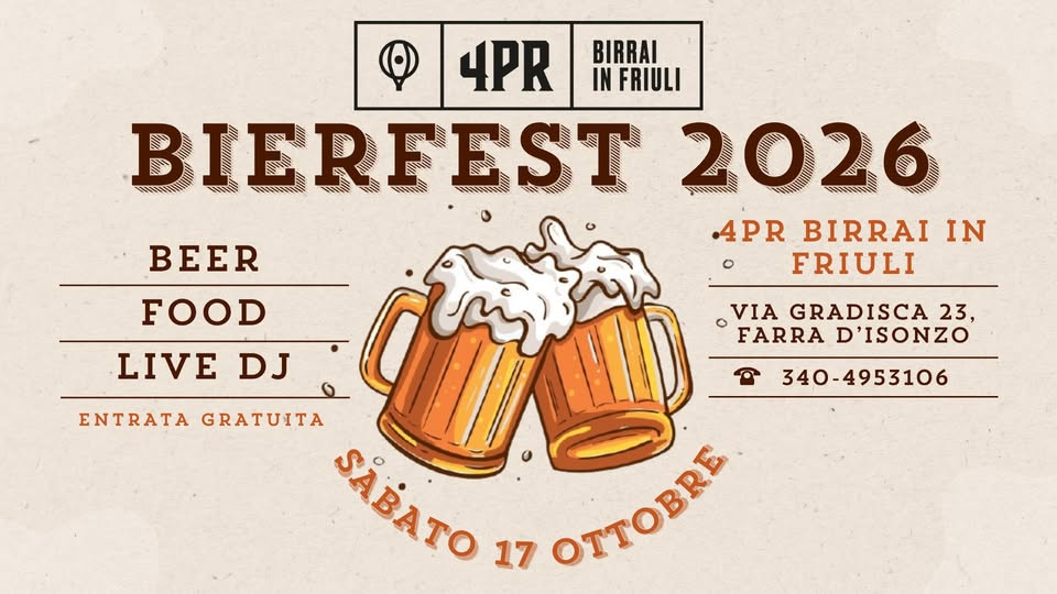 Bierfest 2026 - Bierfest 2026 - EventiFVG.it