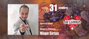 Sabato 31 Ottobre Magic Halloween con il “Mago Sirius”