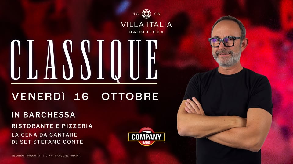 Classique con Stefano Conte in BARCHESSA - Villa Italia Padova - EventiFVG.it