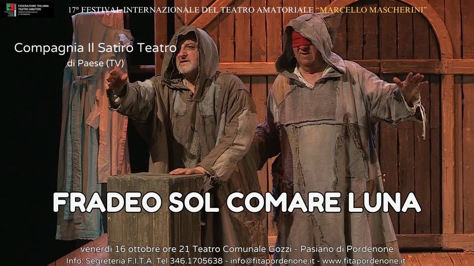 A Pasiano Festival Mascherini FRADEO SOL COMARE LUNA - EventiFVG.it