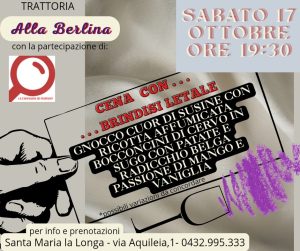 Cena con delitto… Brindisi letale!