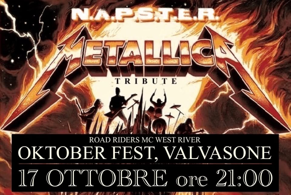 Napster – Metallica tribute Live at Road Riders MC West River OktoberFest