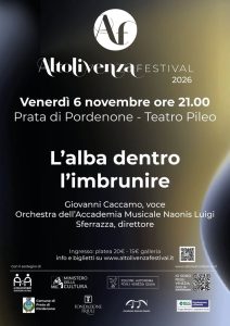 A Prata di Pordenone Altolivenza festival con L’alba dentro l’imbrunire