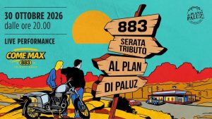 🎶 COME MAX al PLAN di PALUZ – 883 TRIBUTE BAND🔥