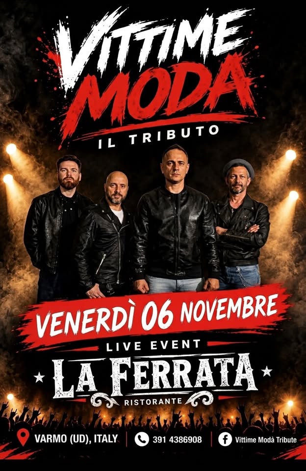 Vittimemodà@RistoranteLaFerrata - Vittimemodà@RistoranteLaFerrata - EventiFVG.it